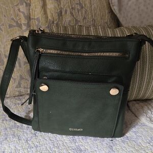Gussaci Green Crossbody Bag